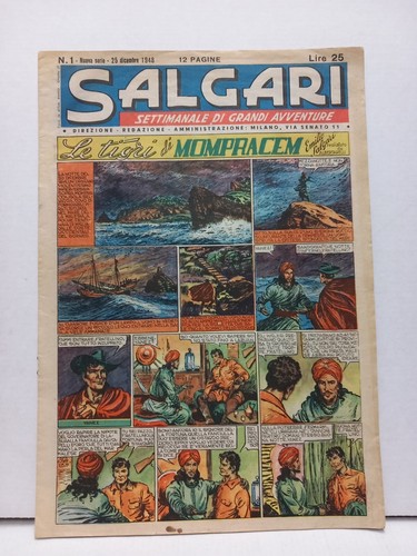 Sandokan settimanale grandi - sandokan,