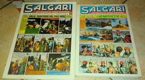 Salgari settimanale grandi - salgari, di